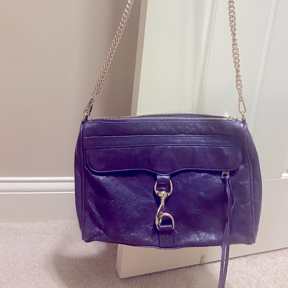 Rebecca Minkoff MAC Daddy Eggplant color